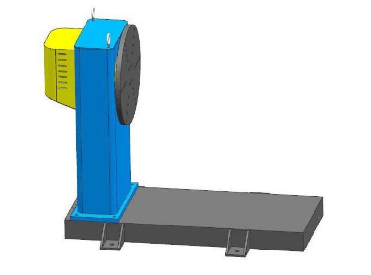 Single axis L-type positioner