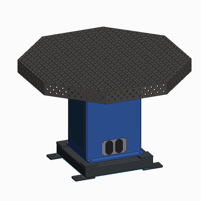 3D octagonal platform
